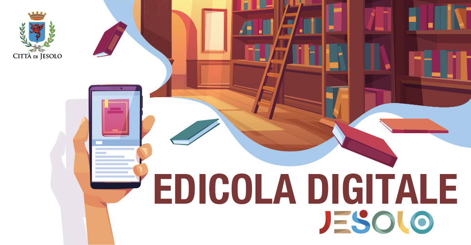 La biblioteca di Jesolo per l'accesso a MLOL edicola digitale