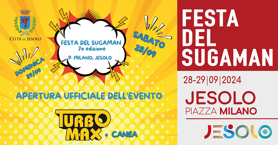 Festa del Sugaman a Jesolo il 28 e 29 settembre 2024, in piazza Milano 