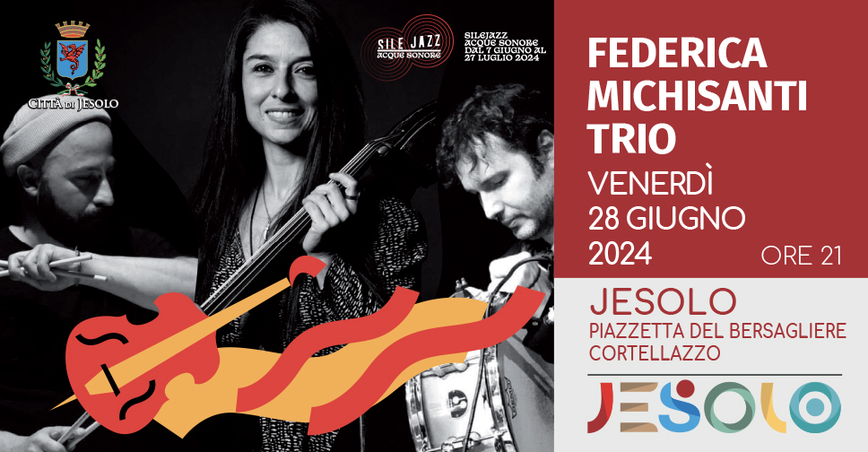 Rassegna sile jazz a Jesolo 2024 - foto trio Federica Michisanti