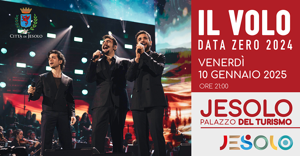 Il volo in concerto a jesolo - foto del trio