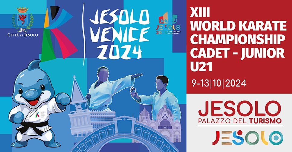 XIII World Karate Championship Cadet - Junior U21 a Jesolo