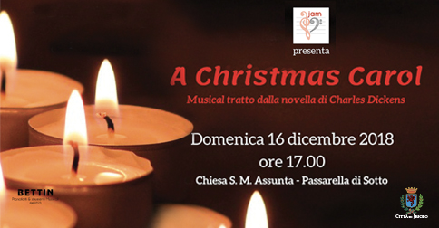 A Christmas Carol,musical - chiesa di S. Maria Assunta di Passarella - Jesolo 16 dicembre 2018